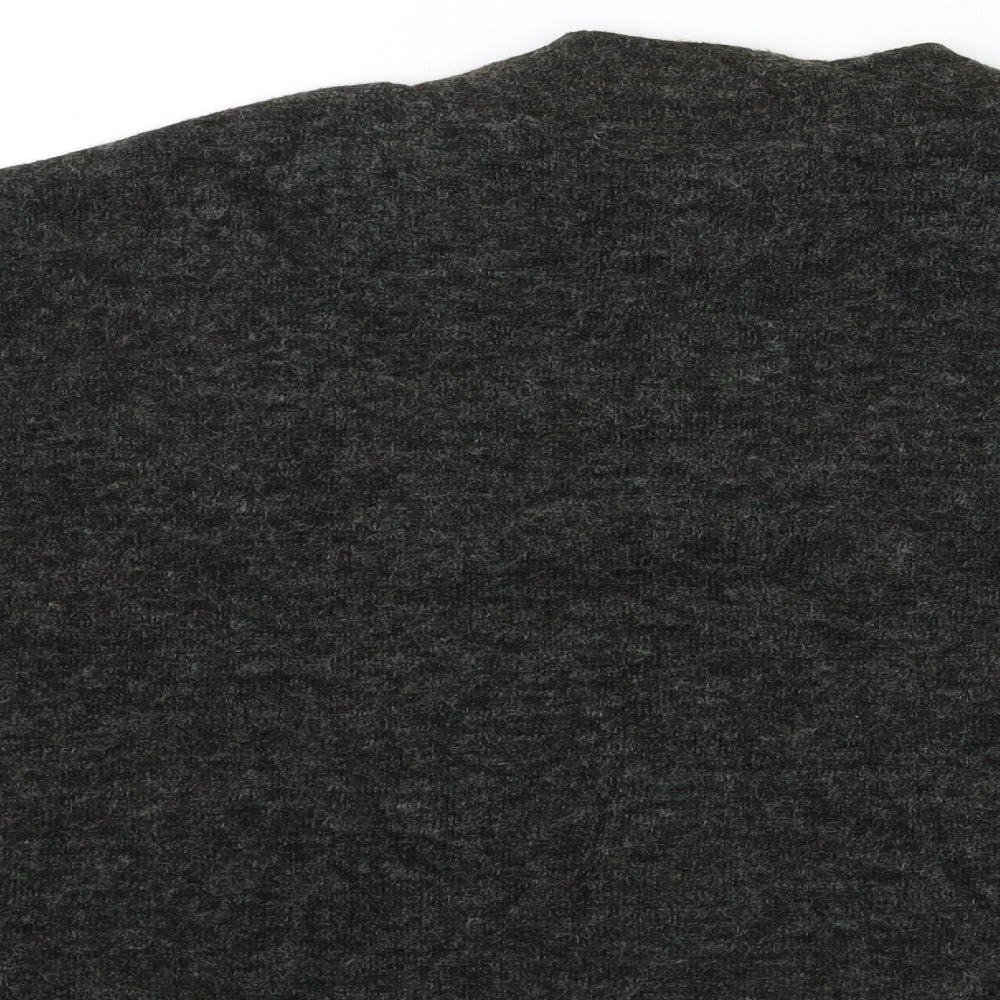 H&M Womens Black Knit Pullover Jumper Size S