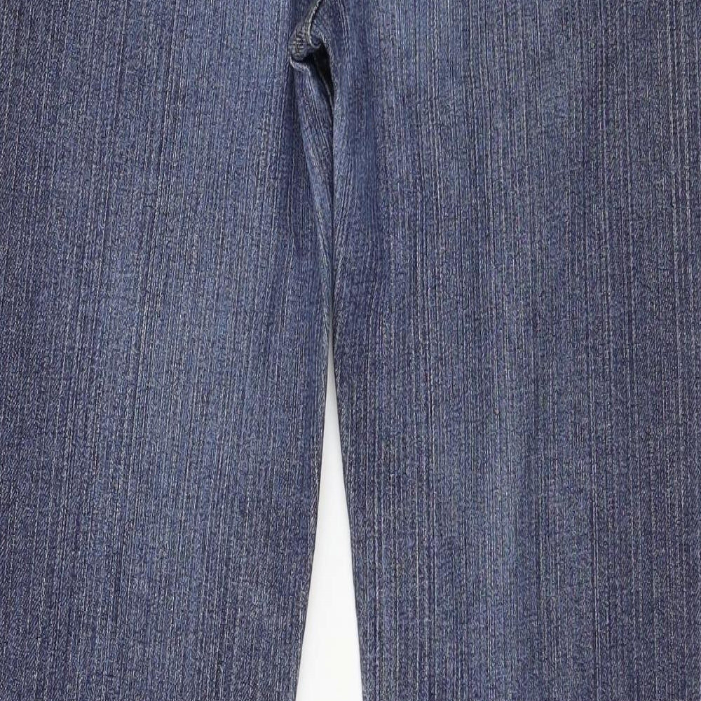 Street One Womens Blue Denim Straight Jeans Size 30 in L30 in