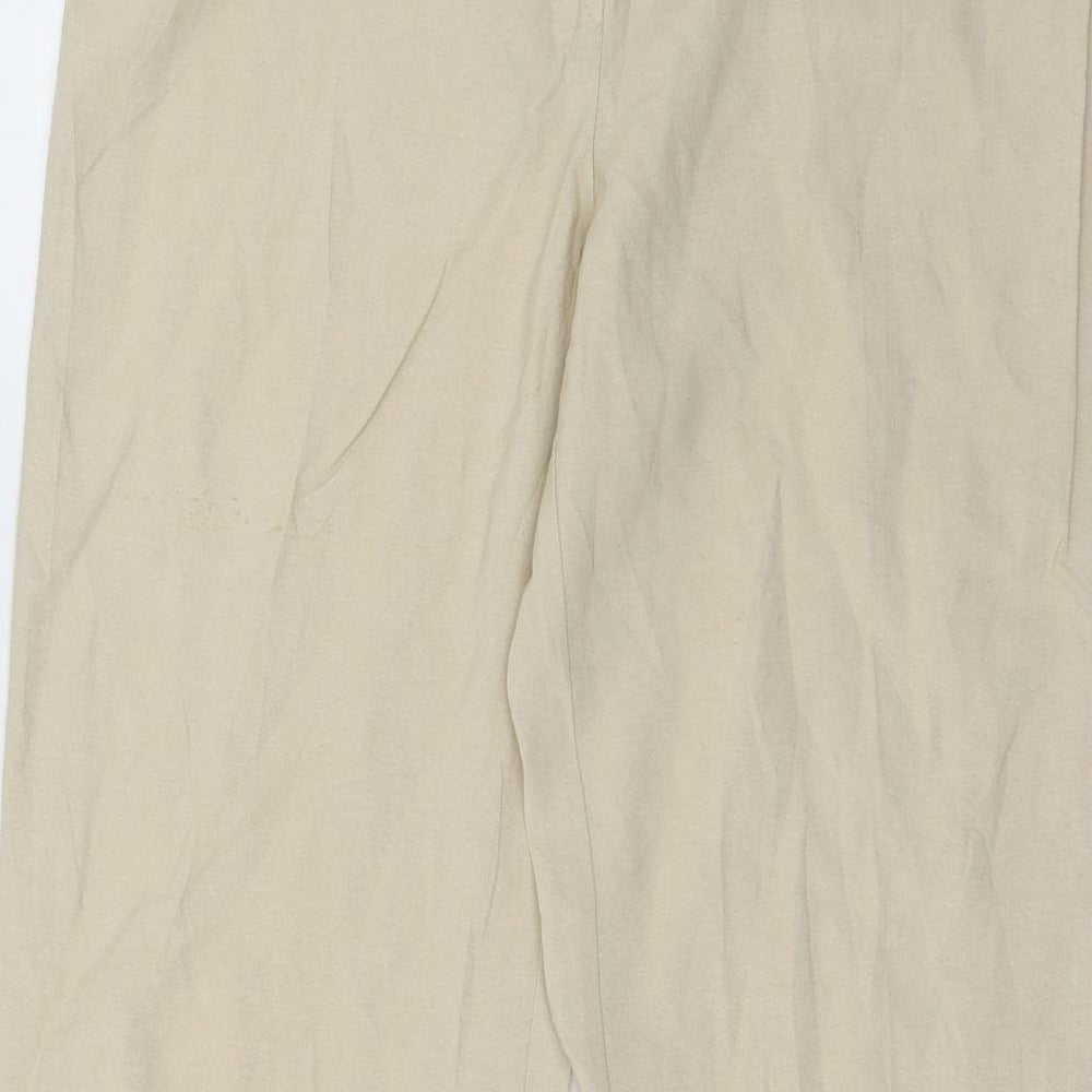 Lana Womens Beige Trousers Size 12 L30 in