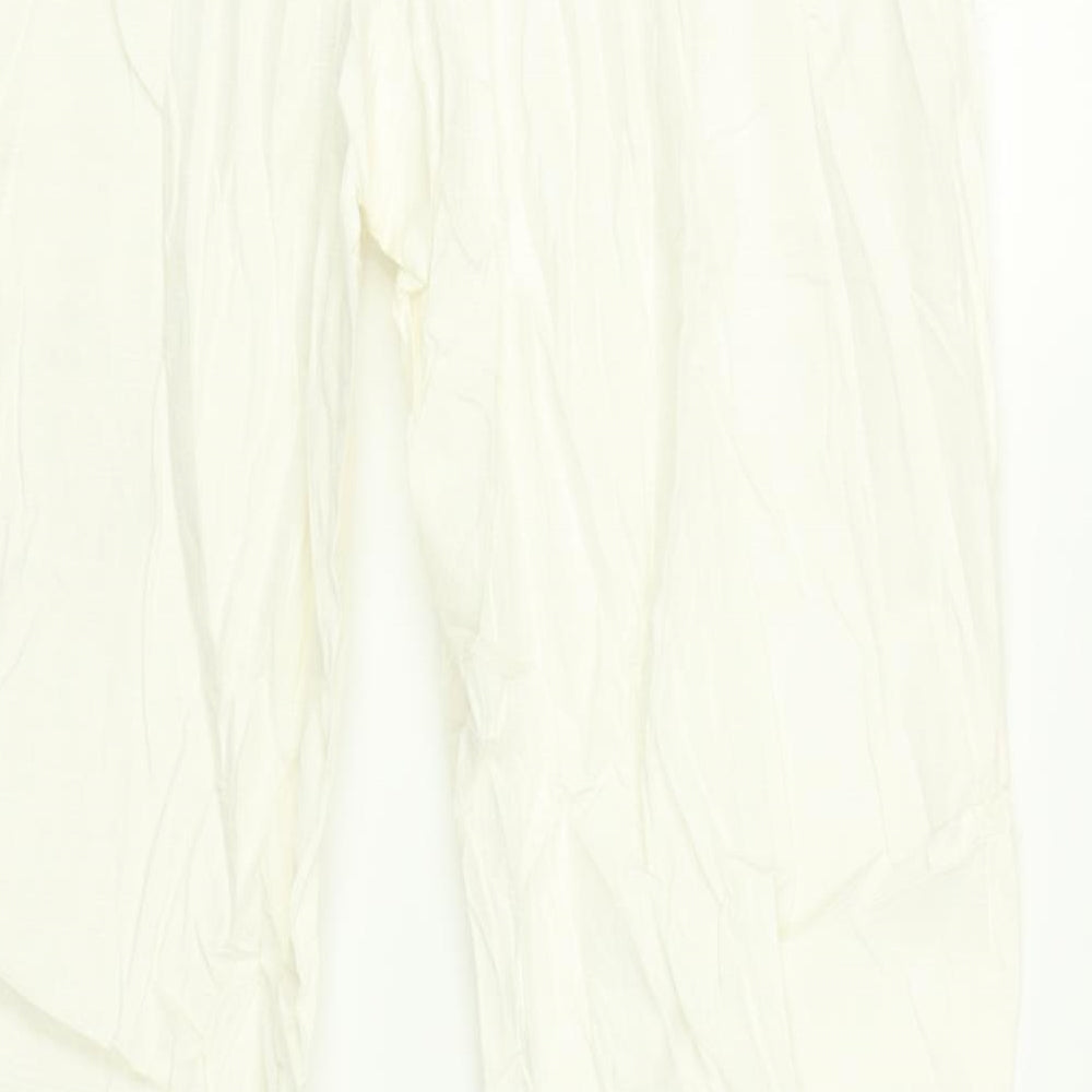 Carry Womens White Dress Pants Trousers Size L L29 in