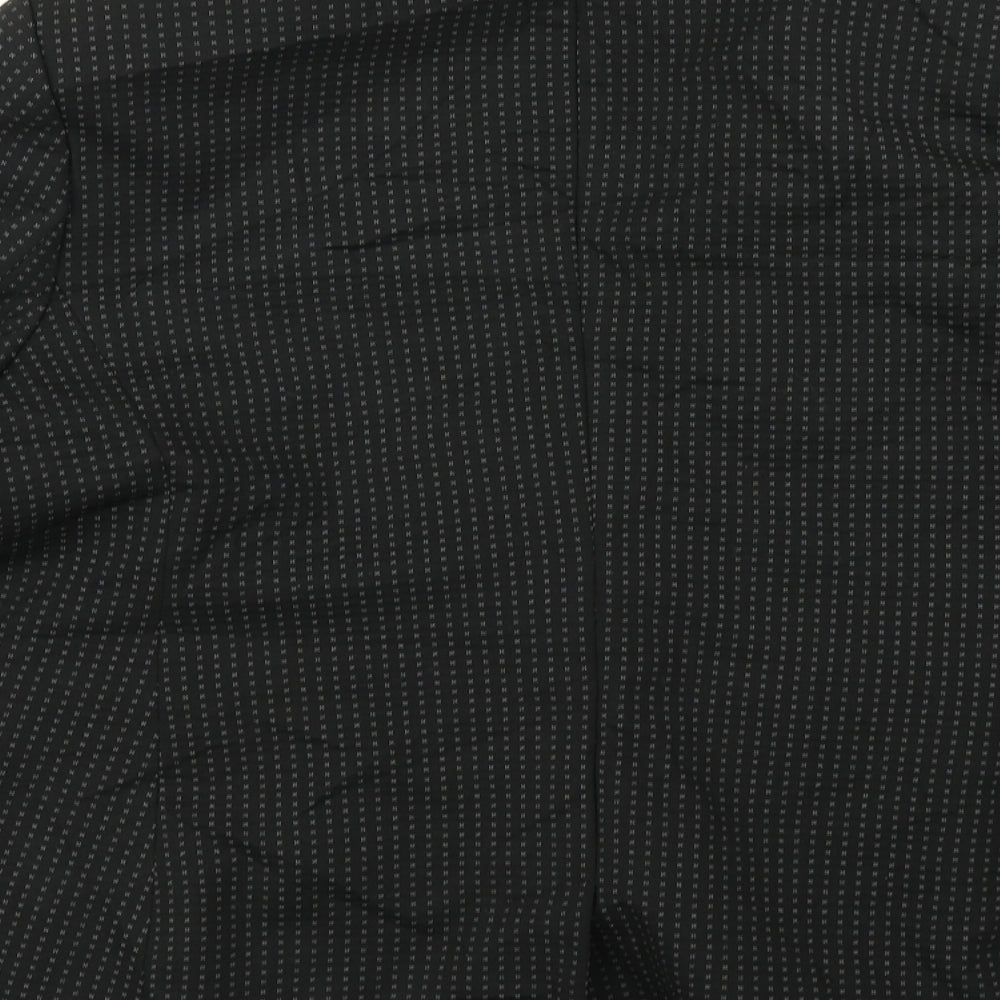 Marks & Spencer Collection Womens Black Spotted Jacket Blazer Size 14