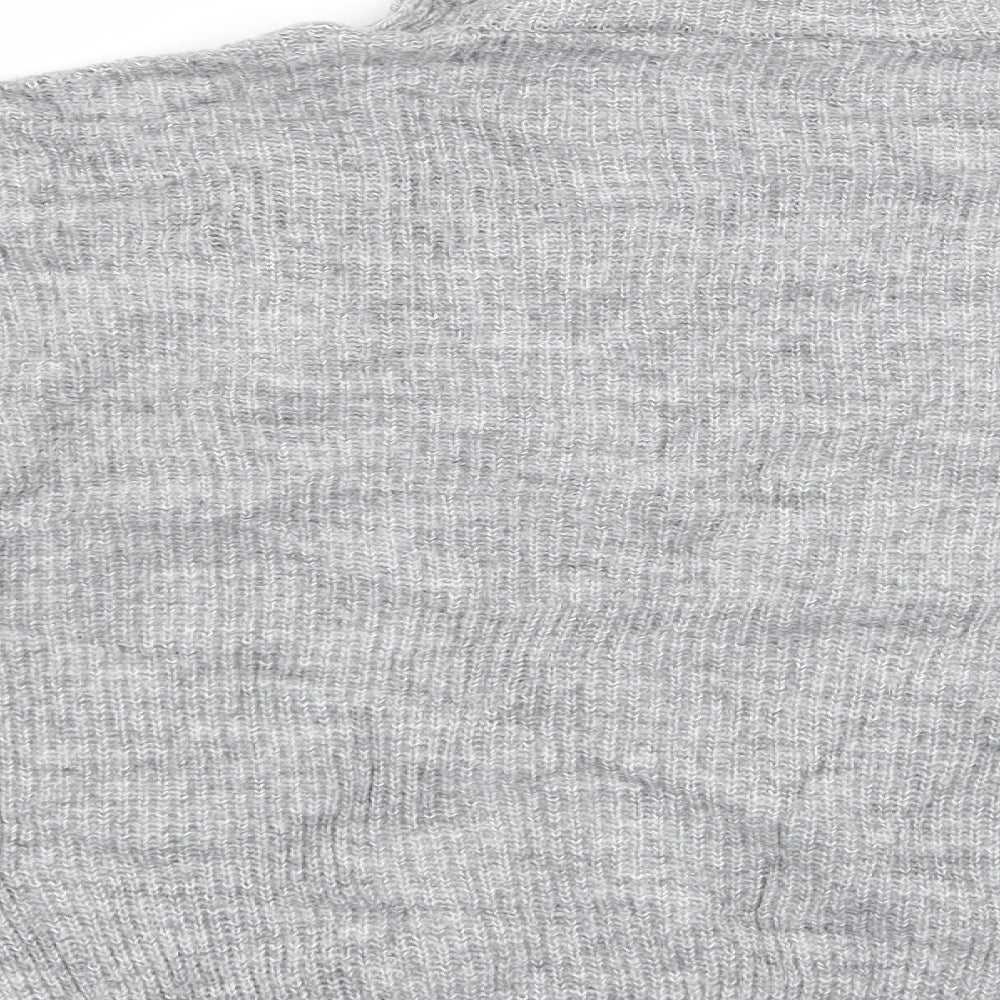 Mango Womens Grey Pullover Jumper Size S