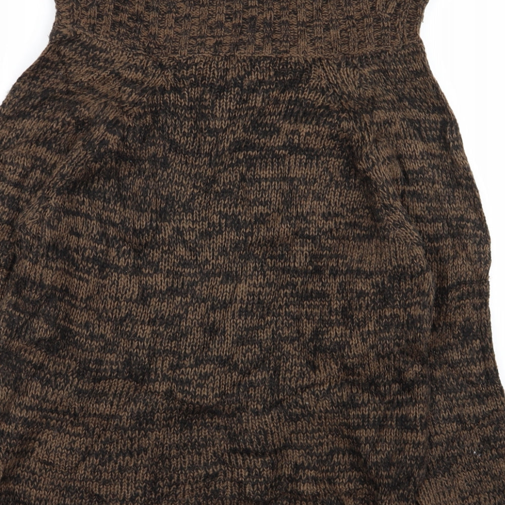 original knitwear Womens Brown Pullover Jumper Size M