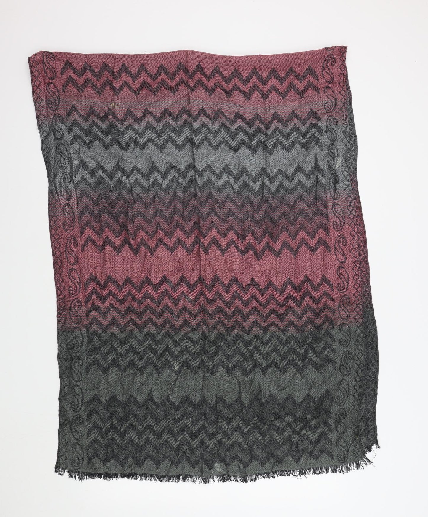 Preworn Womens Multicoloured Geometric Scarf