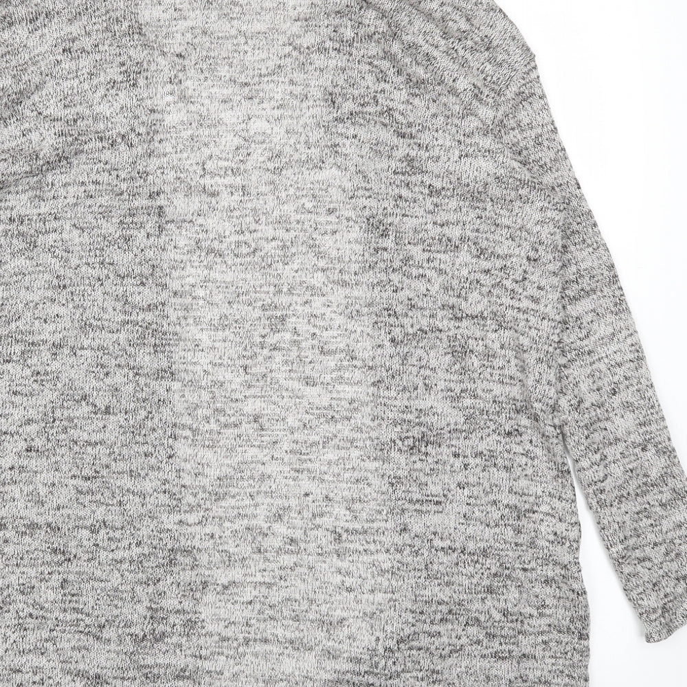 H&M Womens Grey Cardigan Jumper Size XS