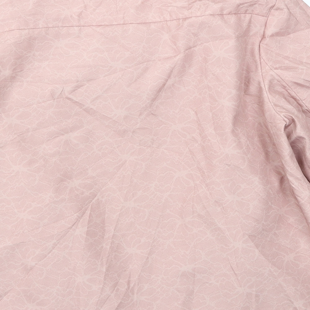 Bonmarché Womens Pink Jacket Coat Size 14