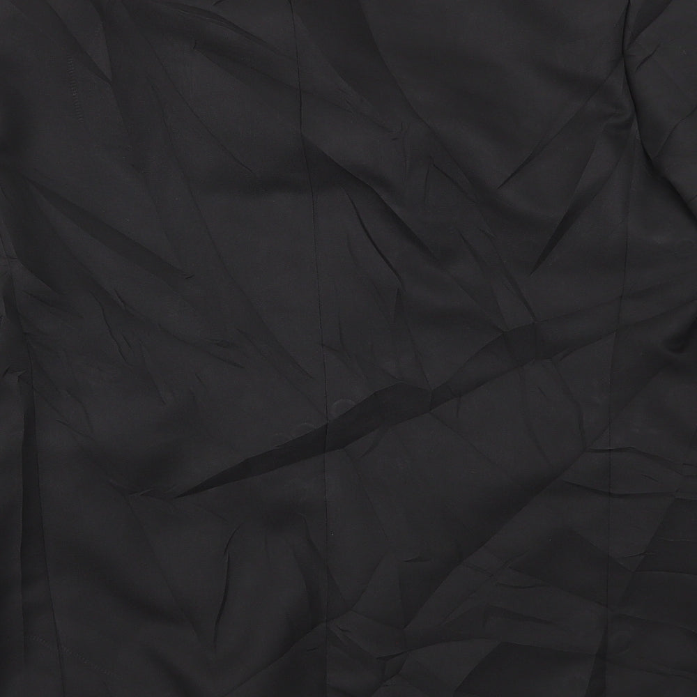 M&S Mens Black Jacket Blazer Size 42