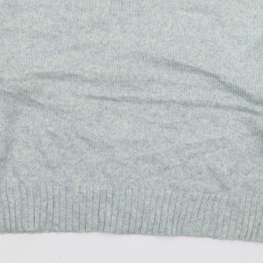 Next Womens Grey Knit Pullover Jumper Size M