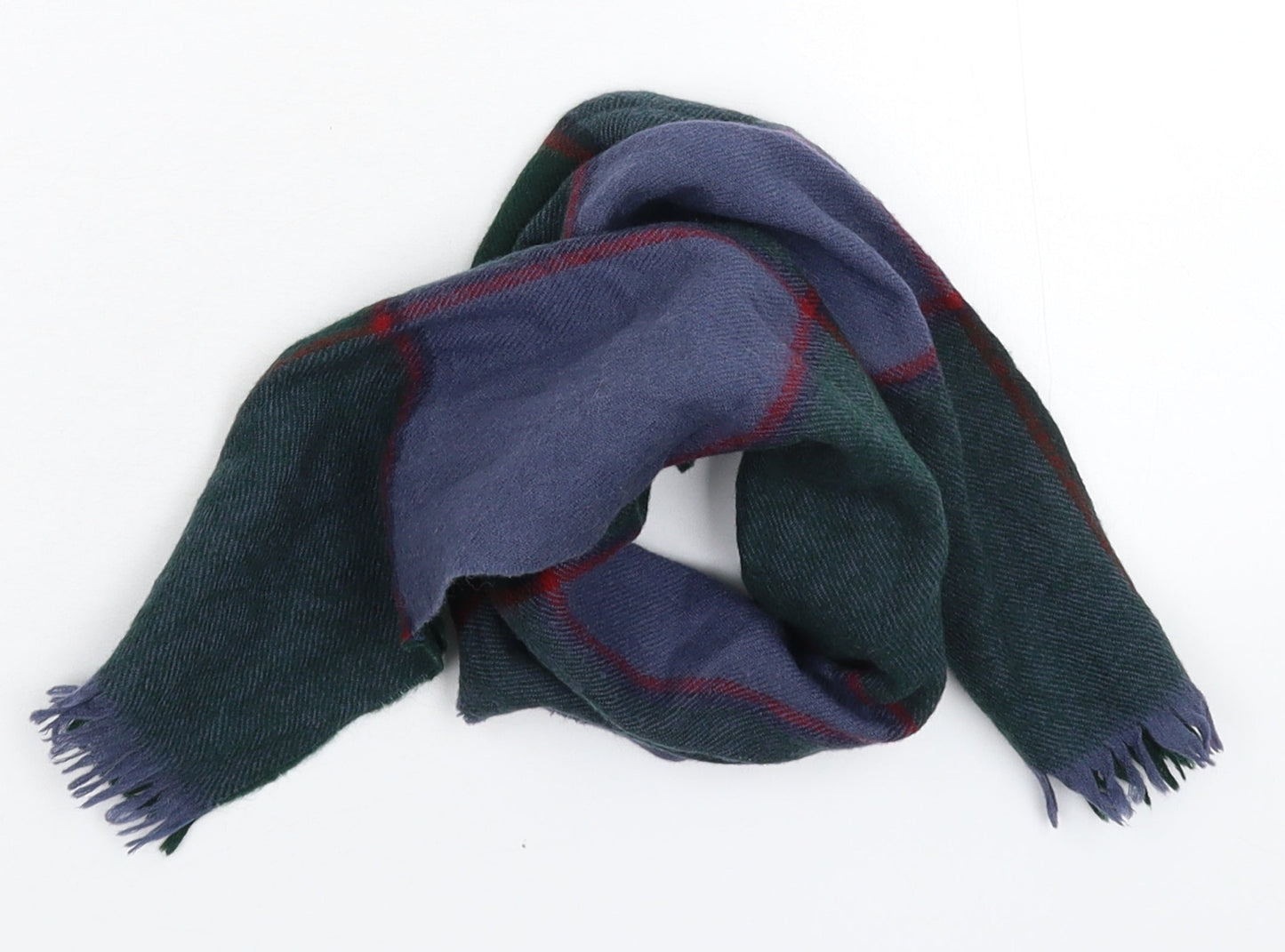 Preworn Mens Multicoloured Striped Knit Scarf One Size