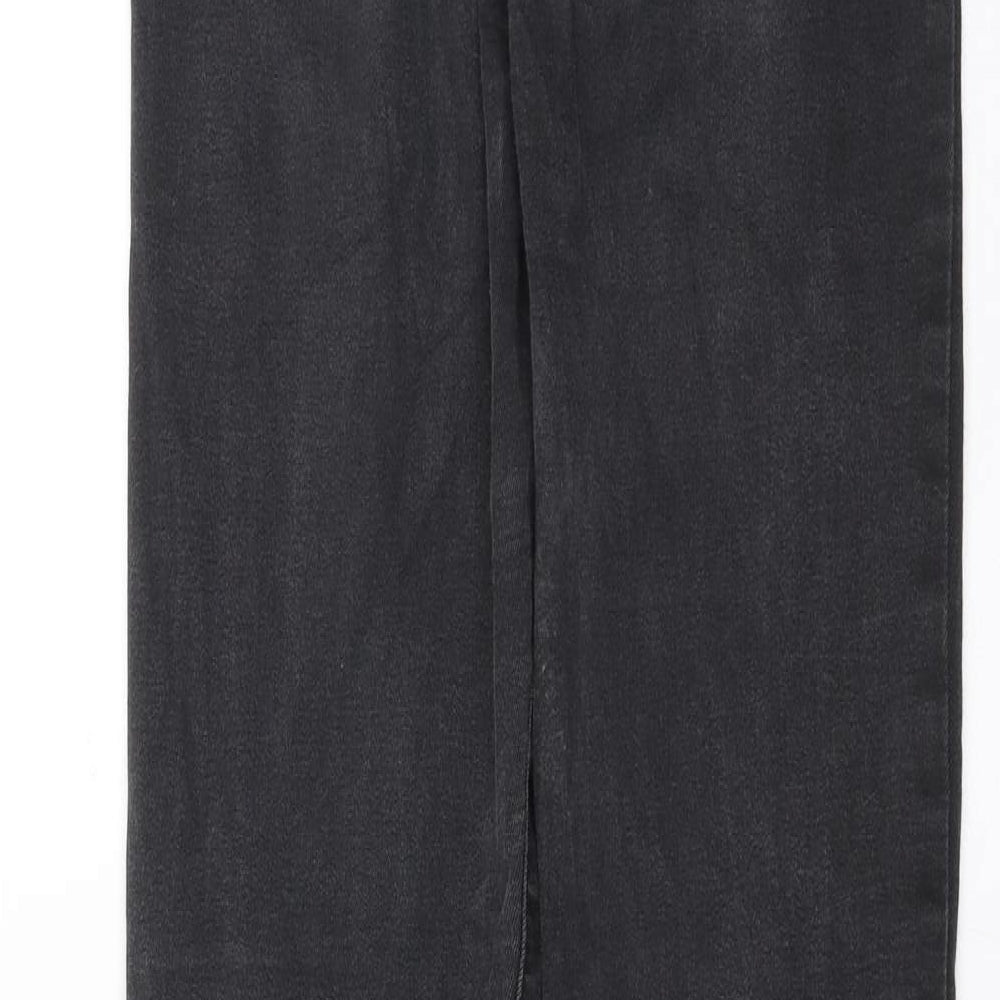 Preworn Womens Grey Denim Skinny Jeans Size 26 in L32 in
