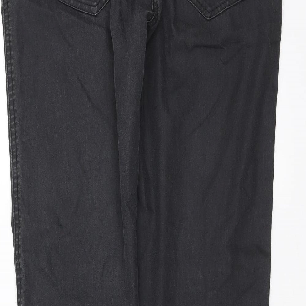 Internationale Womens Grey Denim Skinny Jeans Size 14 L29 in