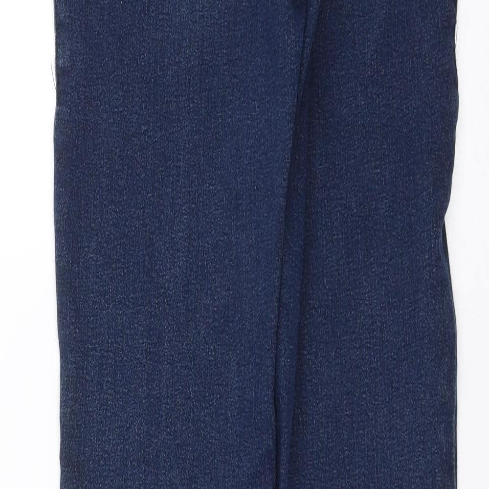 Topshop Womens Blue Denim Skinny Jeans Size 26 in L30 in