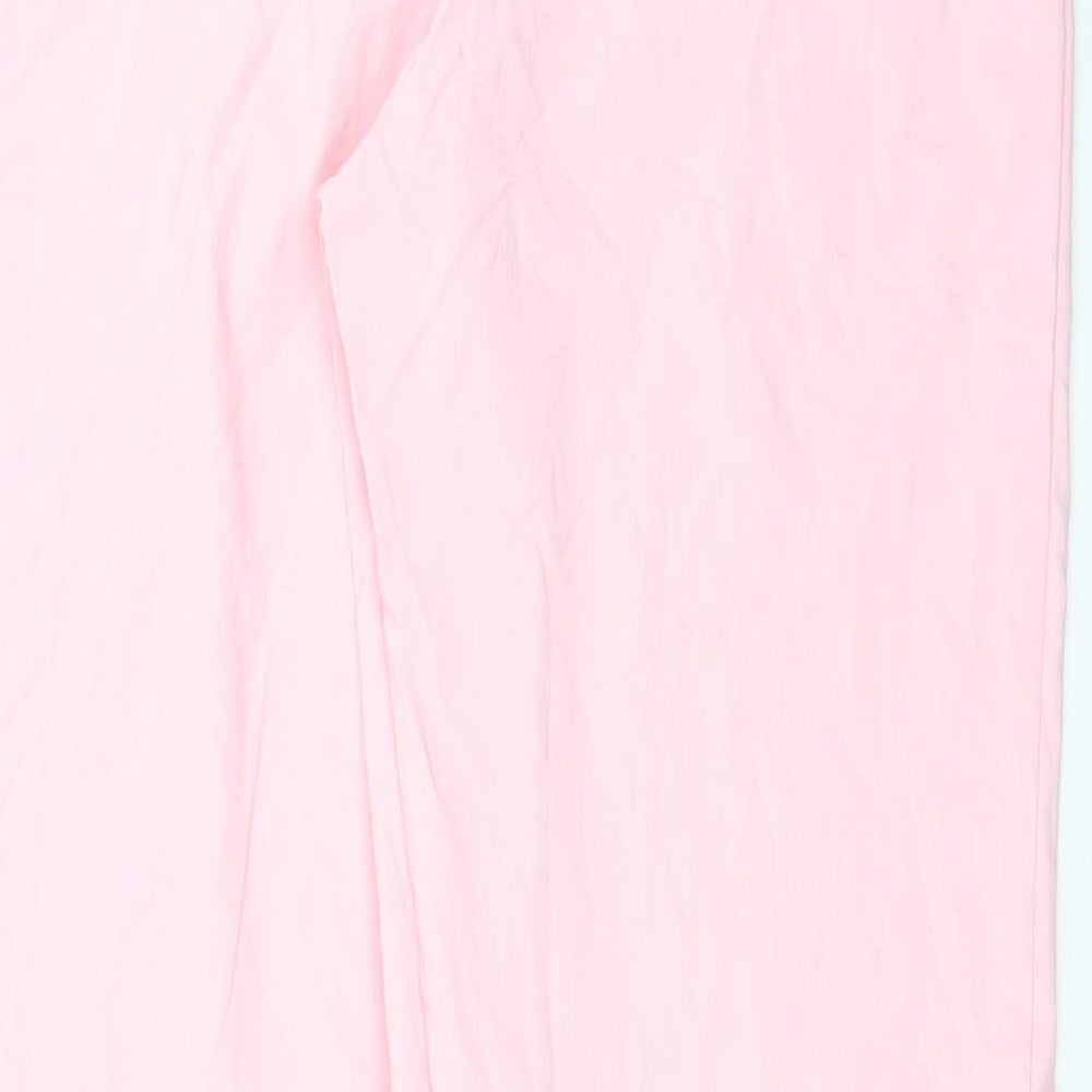INTERCHIC Womens Pink Trousers Size 32 in L28 in