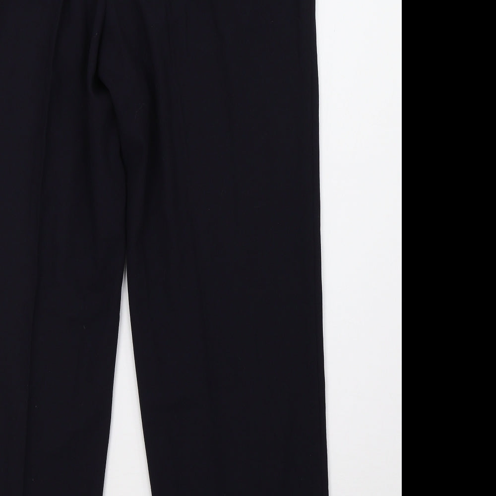 Marks & Spencer Womens Blue Trousers Size 14 L29 in