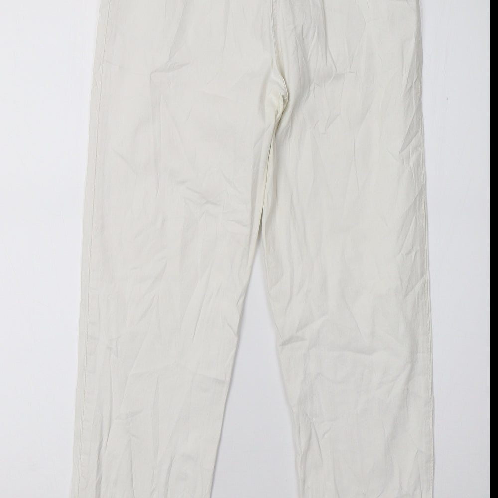 Stooker Womens White Denim Skinny Jeans Size 8 L30 in