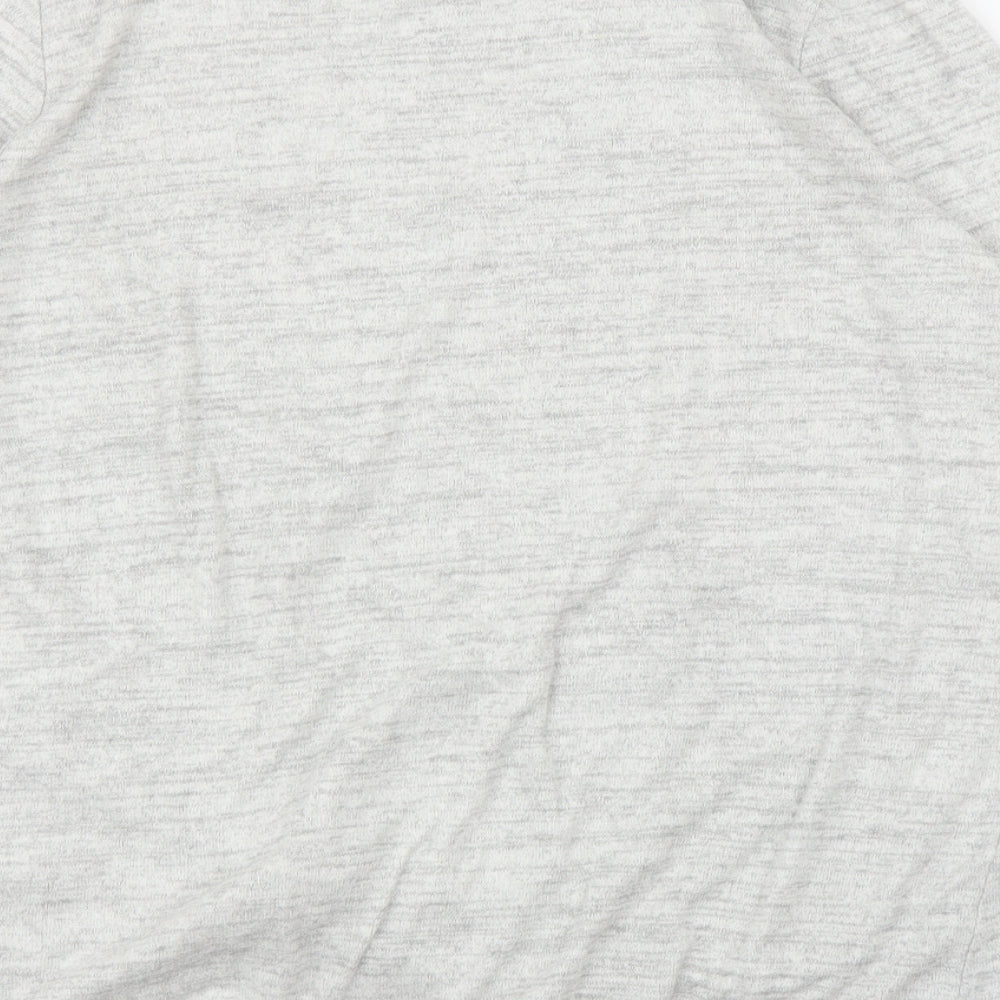 George Womens Grey Basic Blouse Size M