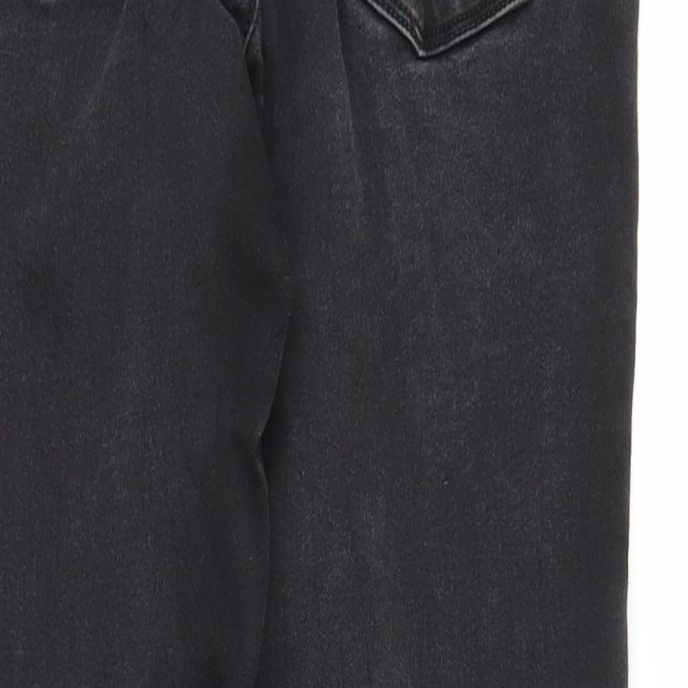 George Womens Black Denim Jegging Jeans Size 10 L25 in