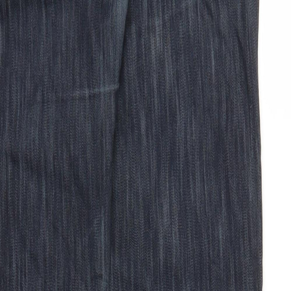 Here & There Womens Blue Denim Skinny Jeans Size 28 in L31 in