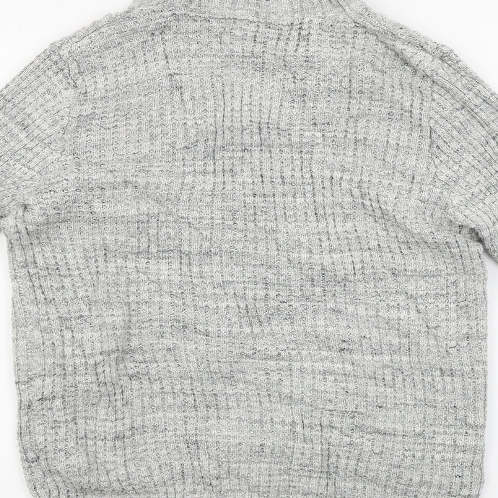 Next Womens Grey Pullover Jumper Size S