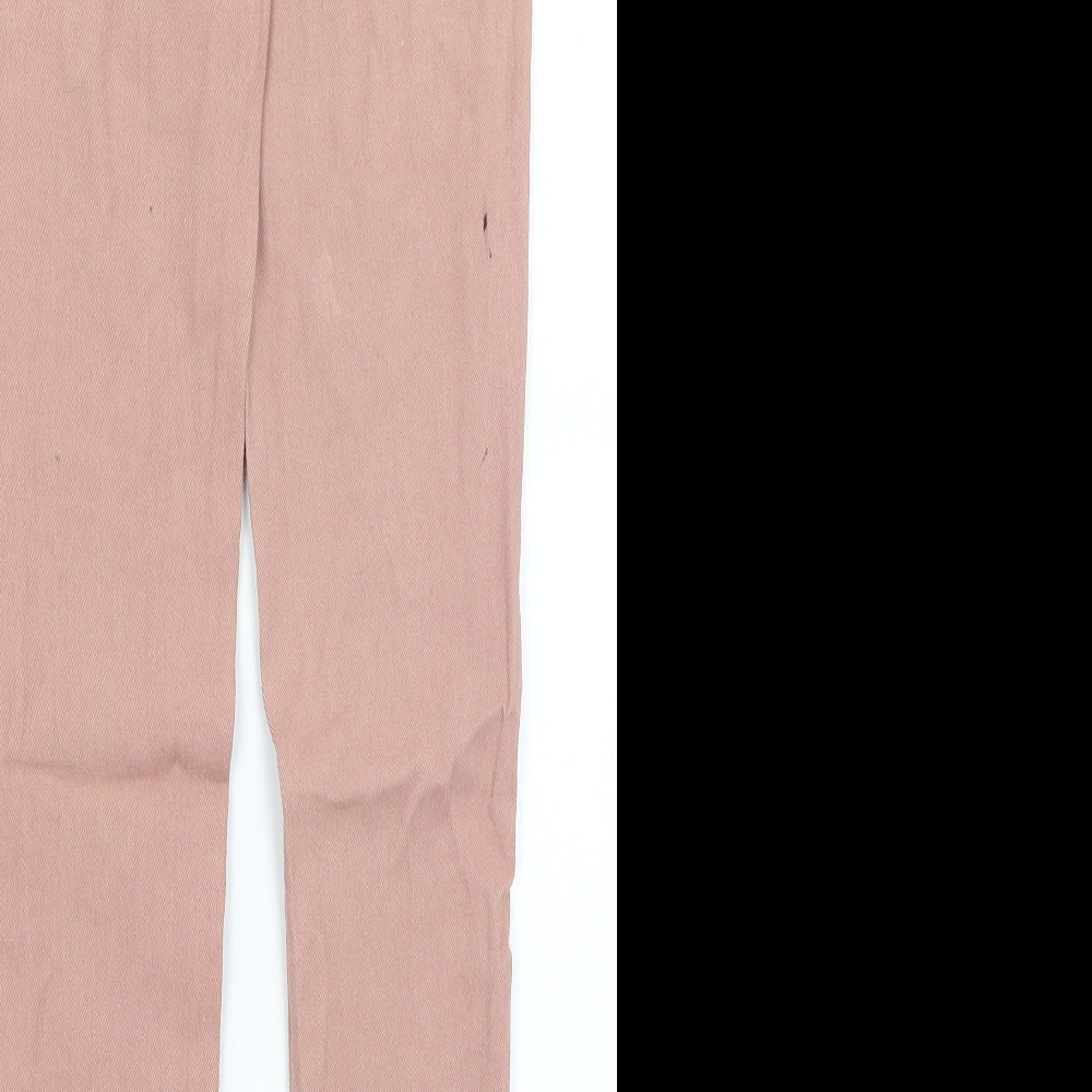 Preworn Womens Pink Jegging Jeans Size S L27 in