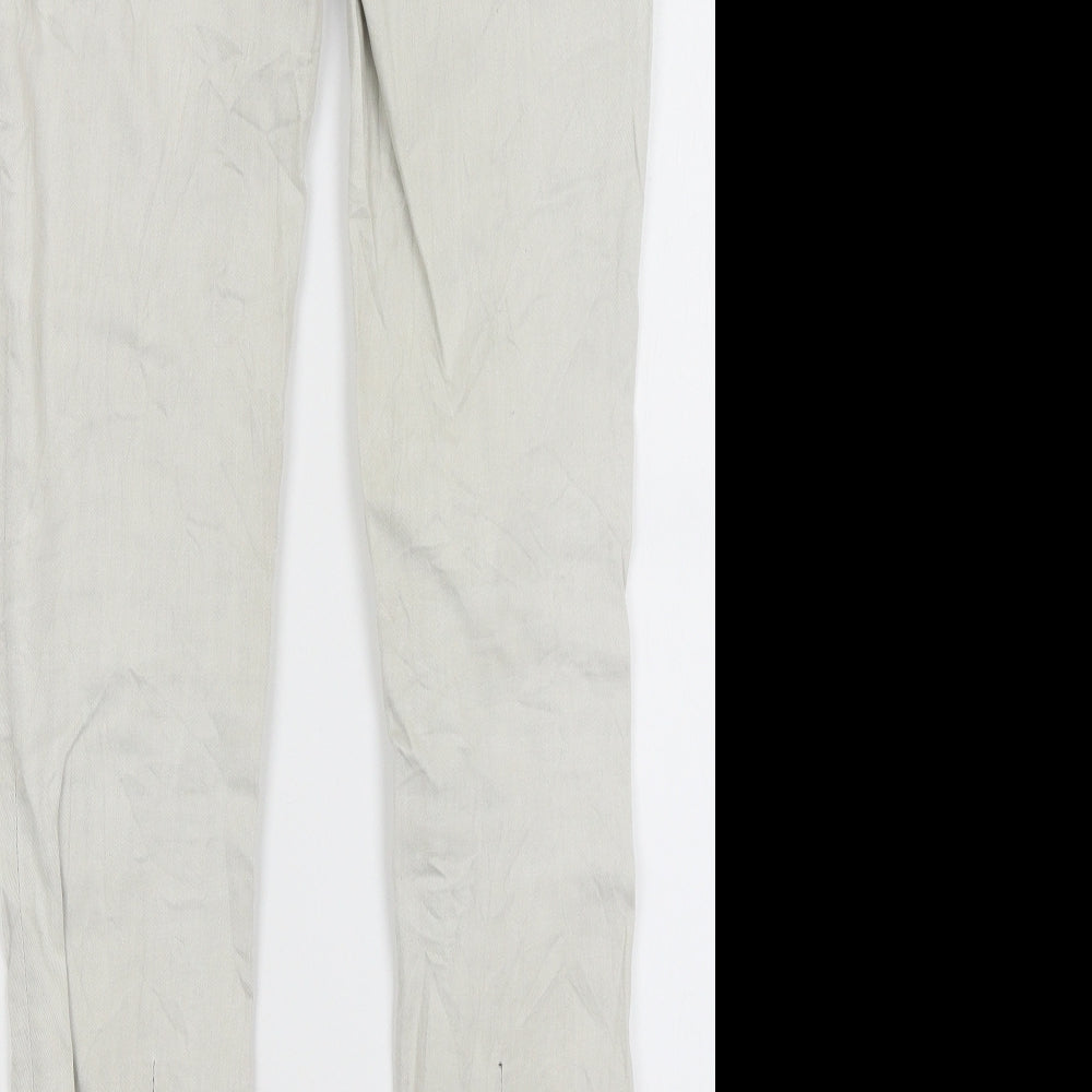 Diverse Denim Womens Ivory Skinny Jeans Size 27 in L31.5 in