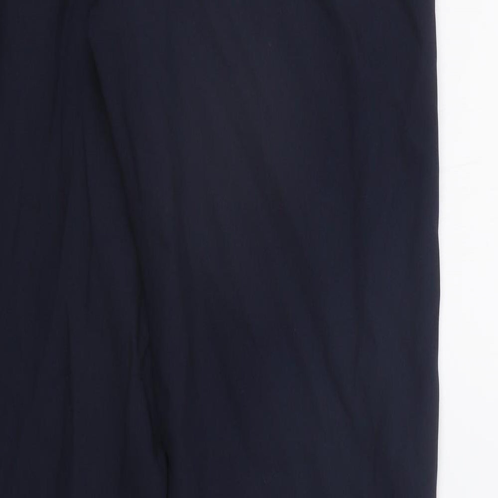 Marks & Spencer Womens Blue Trousers Size 8 L29 in