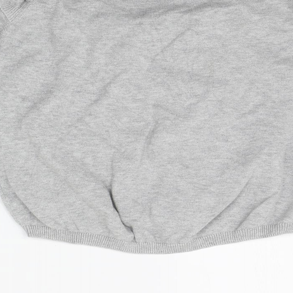 H&M Girls Grey Pullover Jumper Size 11-12 Years