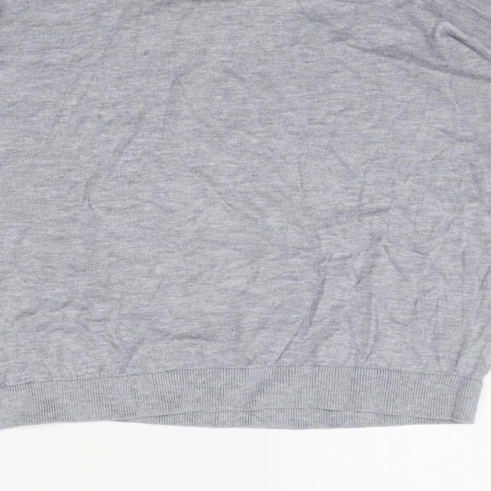 Topshop Womens Grey Pullover Jumper Size 6