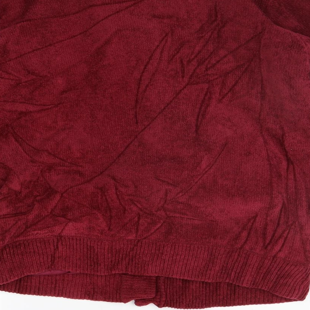 Reflect Collection Womens Red Jacket Coat Size L
