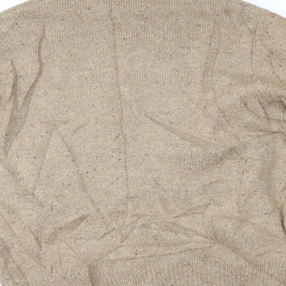 Primark Mens Beige Pullover Jumper Size S