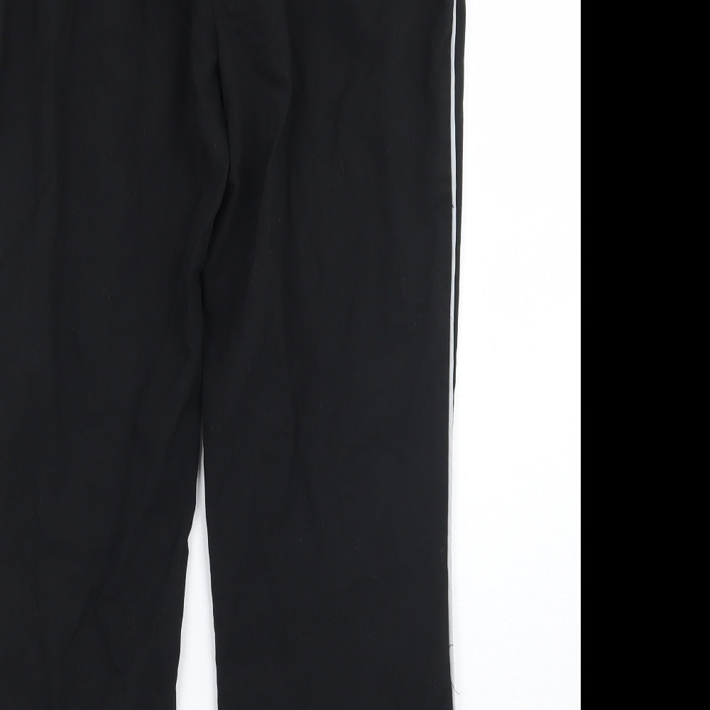 Dorothy Perkins Womens Black Trousers Size 10 L26 in