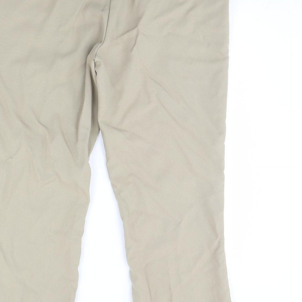 Preworn Womens Beige Trousers Size 18 L30 in