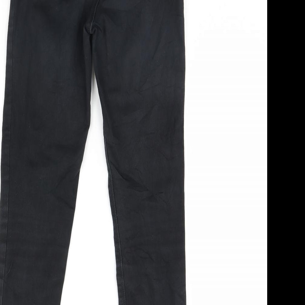 LCW Womens Black Denim Skinny Jeans Size 26 in L28 in