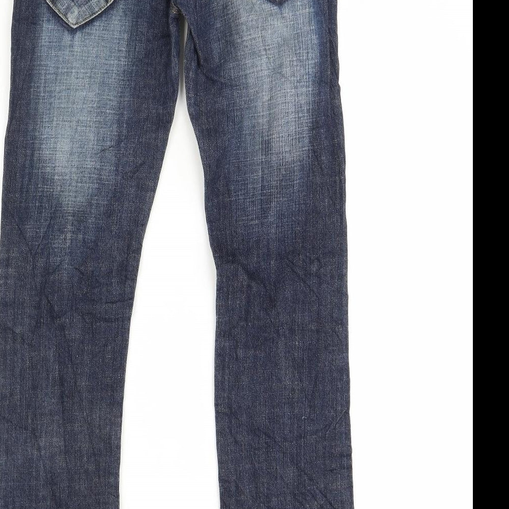 gi jeans Womens Blue Denim Skinny Jeans Size 28 in L29 in
