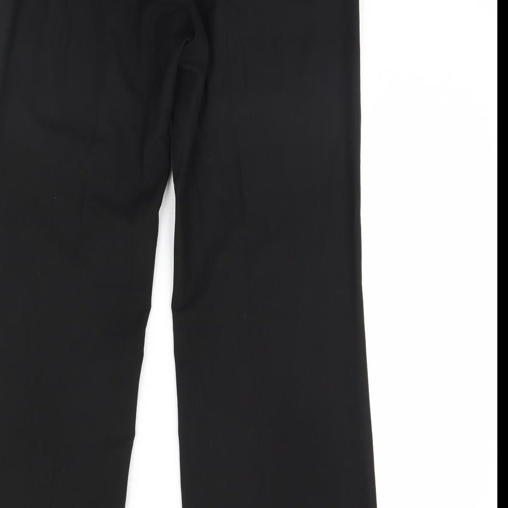 Warehouse Womens Black Dress Pants Trousers Size 12 L30.5 in