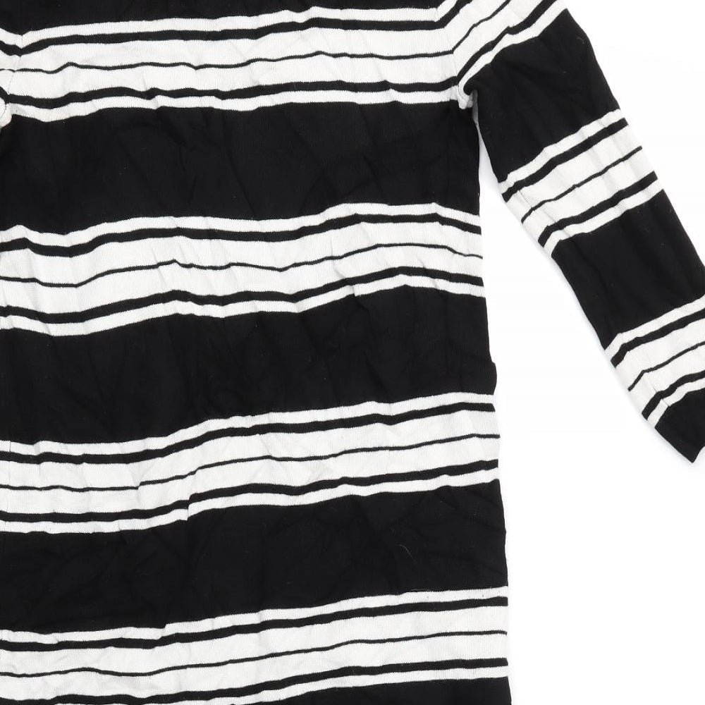 Dorothy Pe Womens Multicoloured Striped Jumper Dress Size 10 - Dorothy Perkins