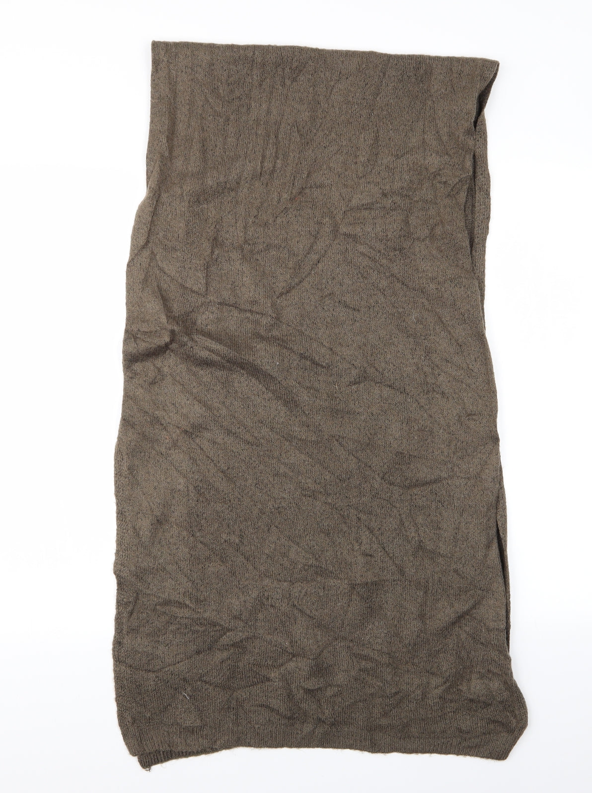 Preworn Mens Brown Scarf One Size - Men's scarf