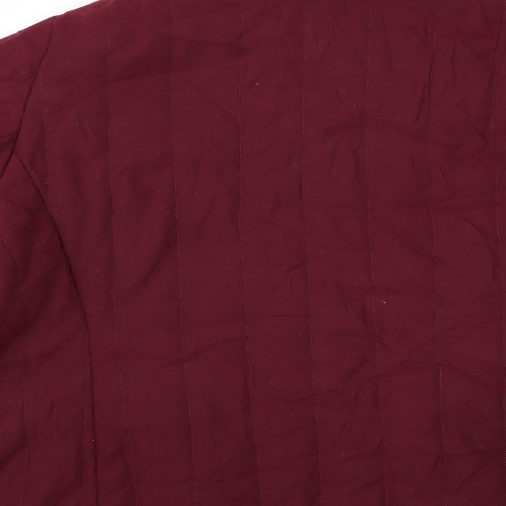 Marks and Spencer Womens Purple Quilted Jacket - Padded Jacket Marks and Spencer