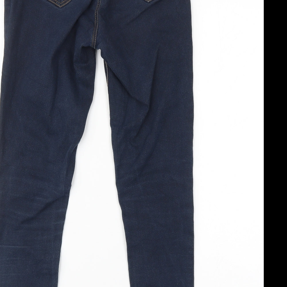VRS Womens Blue Straight Jeans Size 12 L26 in