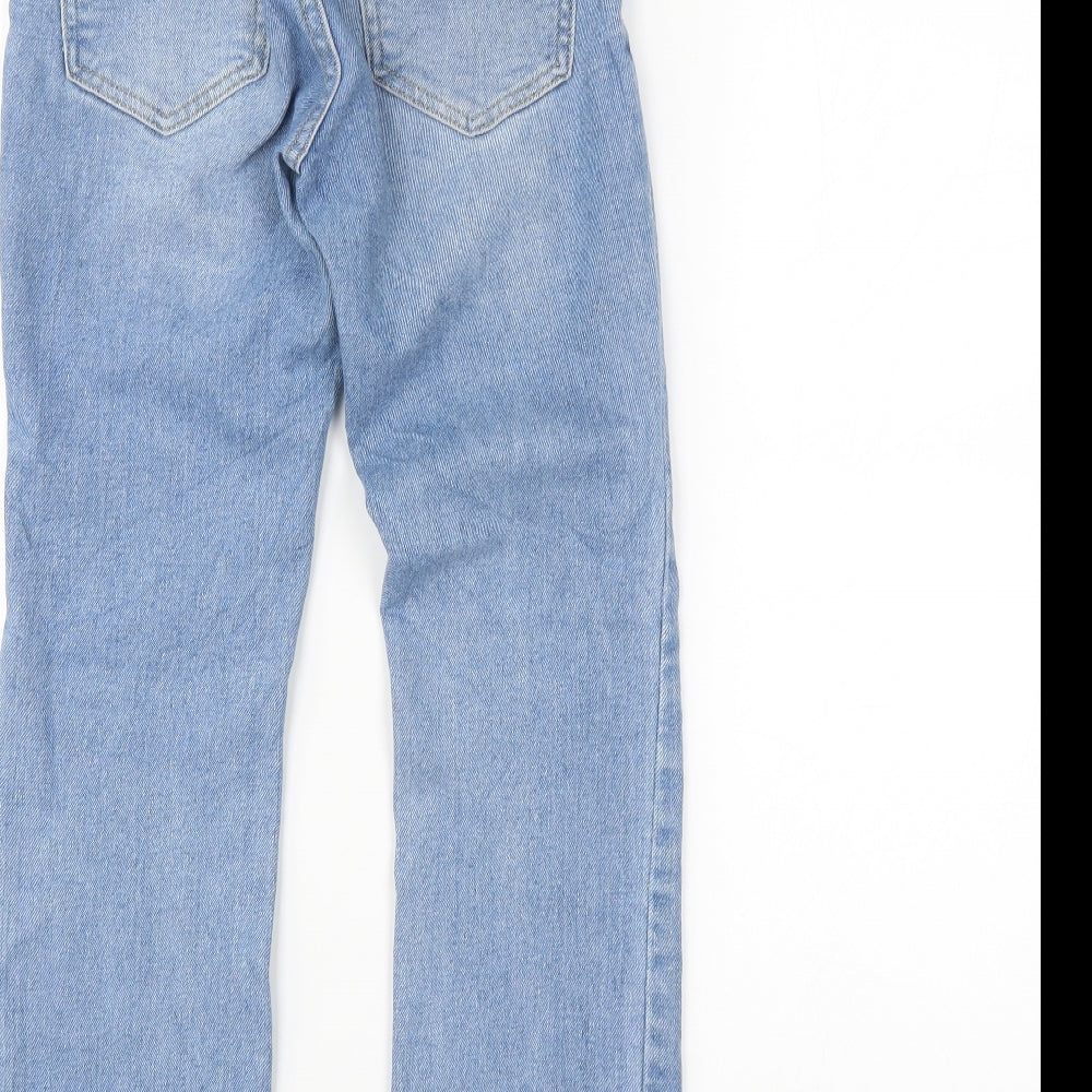 Preworn Womens Blue Straight Jeans Size 26 in L26 in