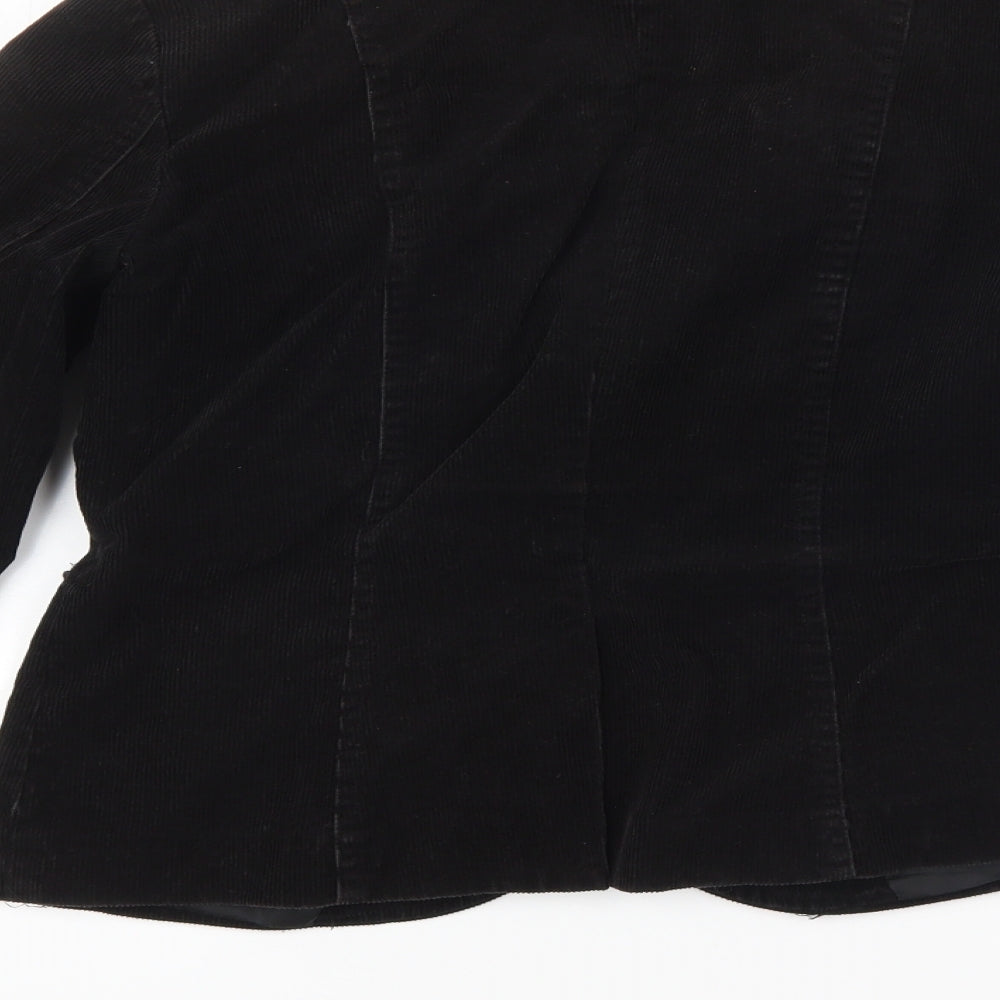 H&M Womens Black Jacket Size 6