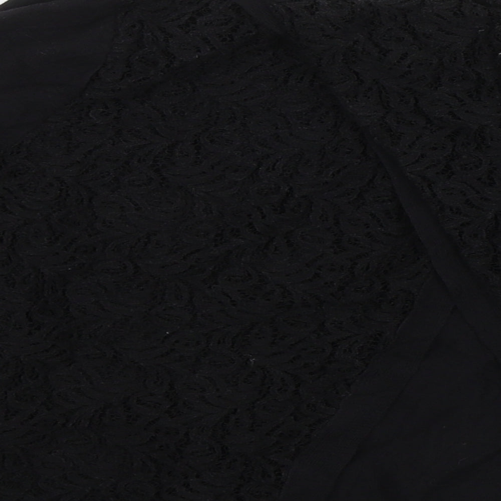 NEXT Womens Black Basic Blouse Size 10
