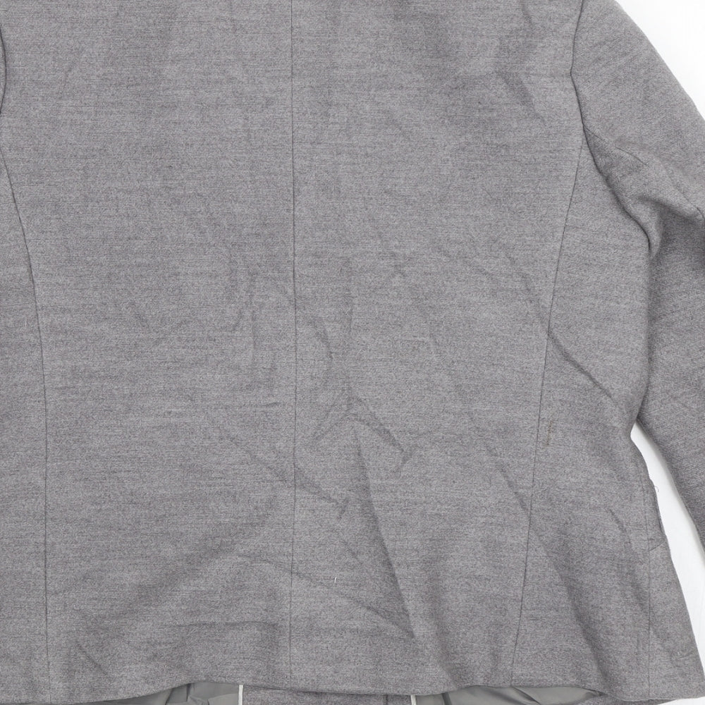 Marks & Spencer Womens Grey Jacket Size 12