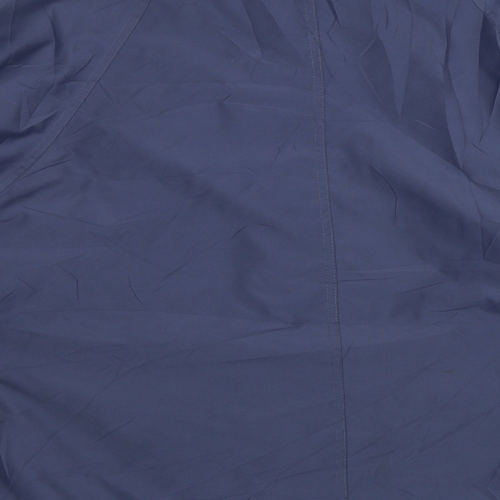 St Michael Womens Blue Overcoat Jacket Size 16