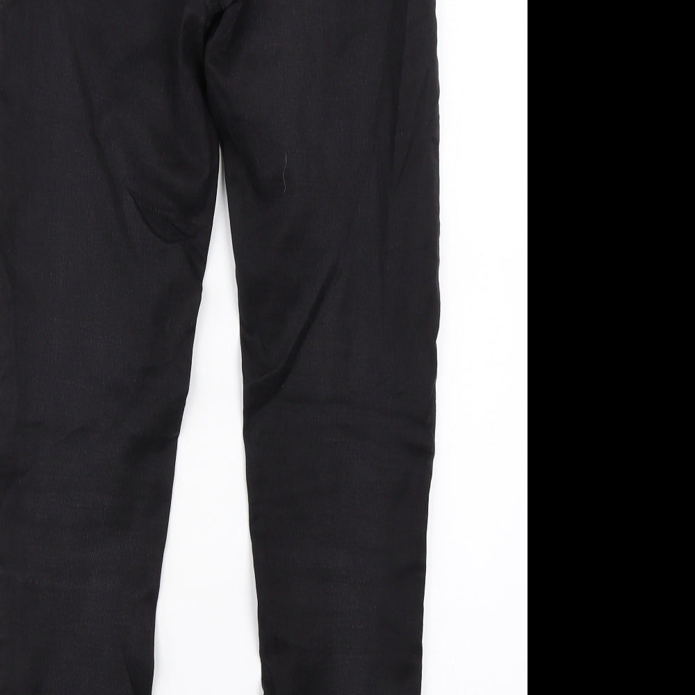TU Womens Black Denim Jegging Jeans Size 8 L26 in