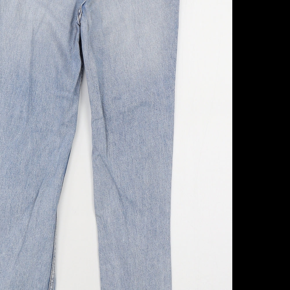 Divided Womens Blue Denim Skinny Jeans Size 6 L25 in