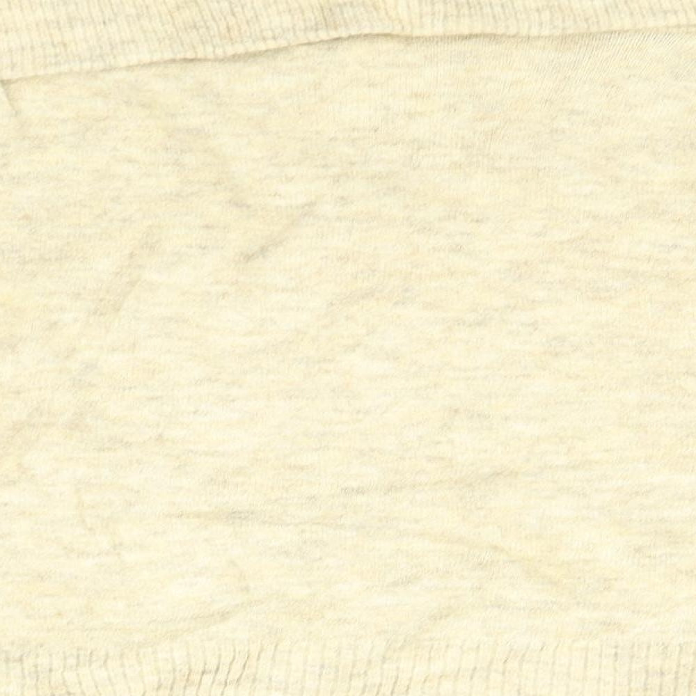 H&M Womens Beige Pullover Jumper Size XS