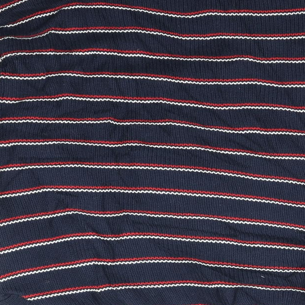 Max Studio Womens Multicoloured Striped Pullover Jumper Size M