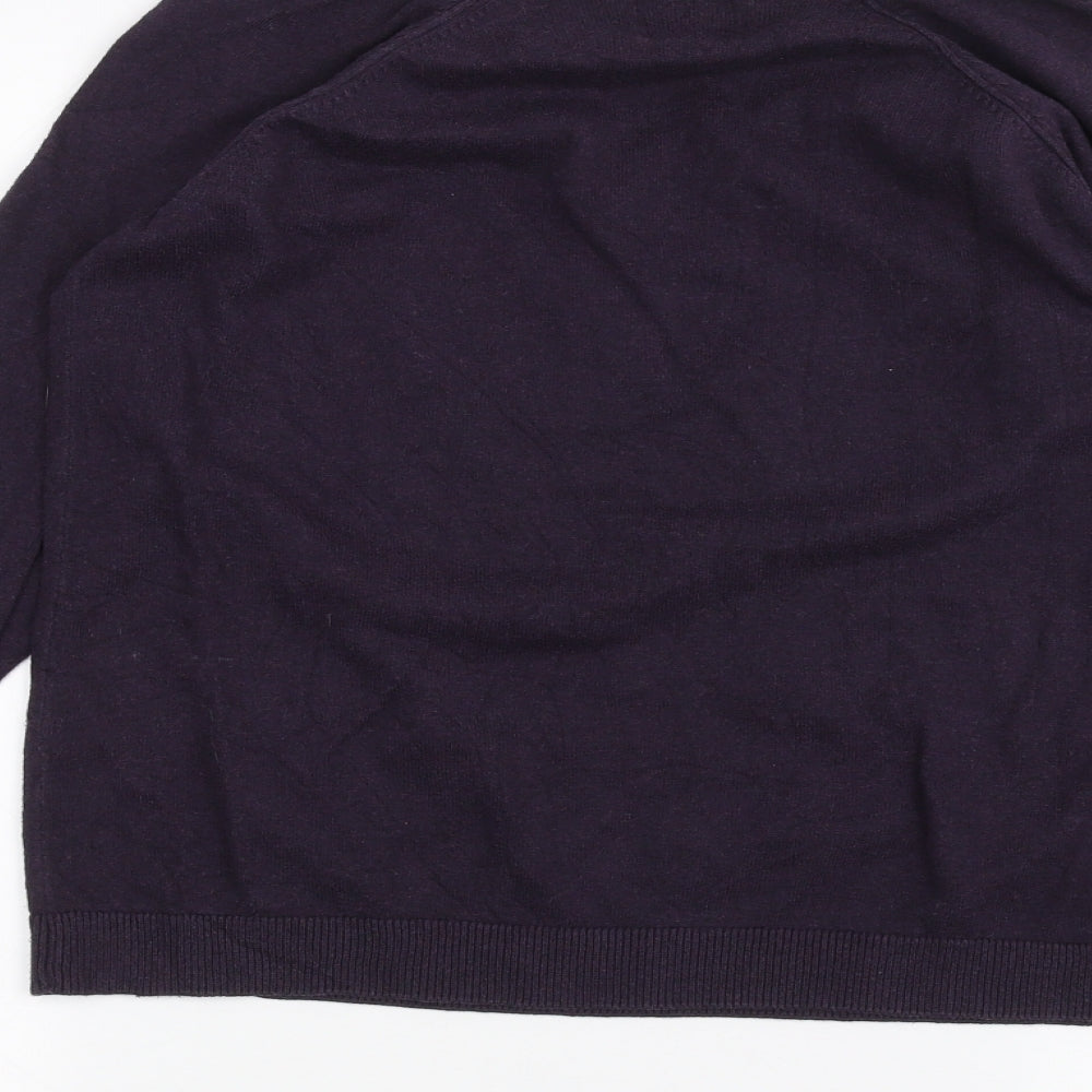 River Island Womens Purple Pullover Jumper Size 16