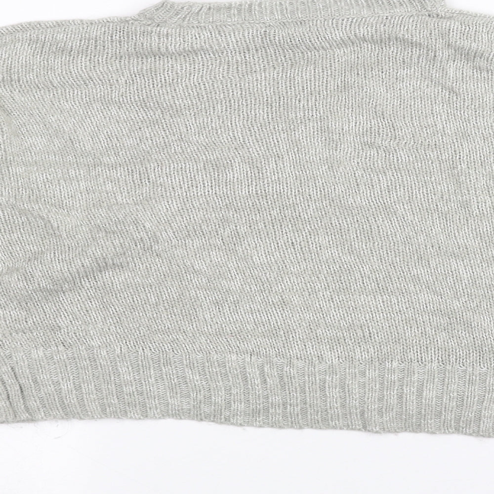 Next Womens Grey Pullover Jumper Size L